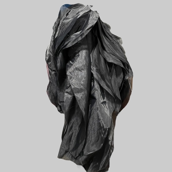 Souk & Sepia Amazing Black Ruffle Top!  NWT - Picture 3 of 5